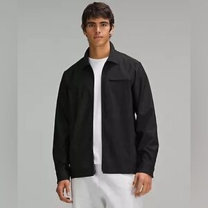 Engineered tech-woven Overshirt